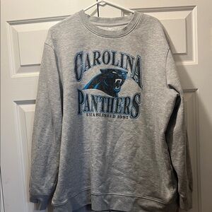 Gray Carolina Panthers Sweatshirt